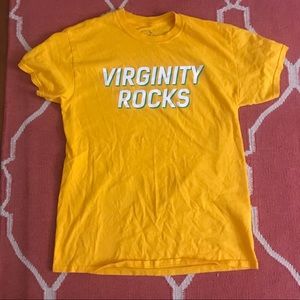 virginity rocks tshirt